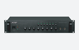 带前置合并式6分区功率放大器JBP-060W/6 JBP-120W/6 JBP-180W/6 JBP-250W/6 JBP-360W/6 JBP-500W/6 JBP-650W/6