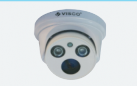 1/4″彩色CMOS ICR红外阵列半球型模拟摄像机J500-R/VD3